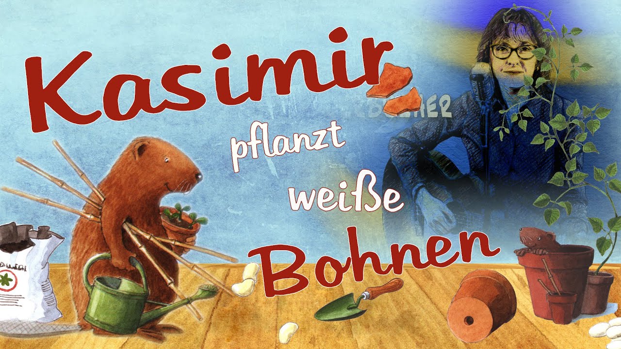 Kasimir pflanzt weiße Bohnen