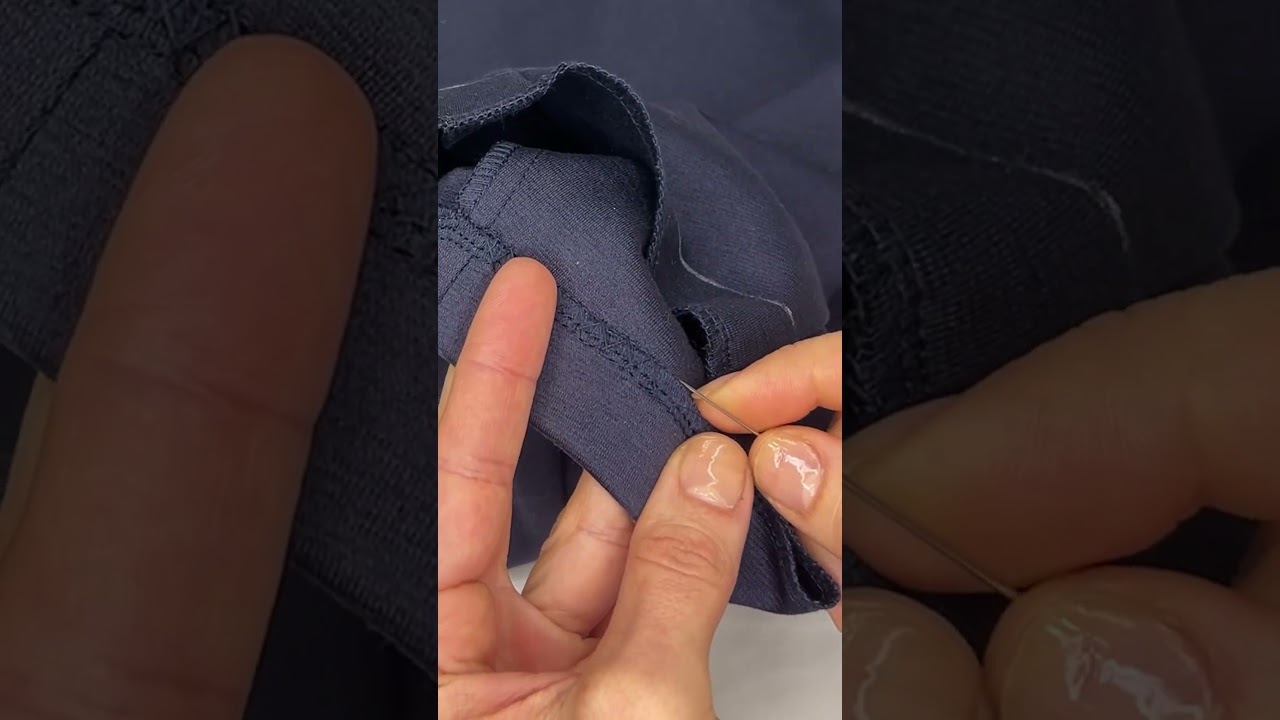 Secret stitch #sewcreative  #sew #creative #sewing #style #handmade #diy  #versatilesewing