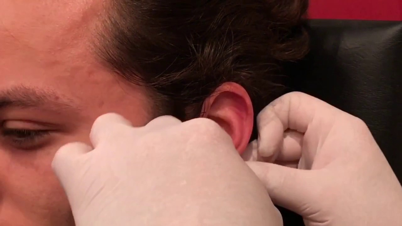 Freehand Earlobe Piercings