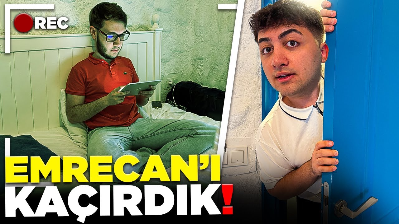 GİZLİCE EMRECAN’I GHOSTLAYIP KAÇIRDIK!