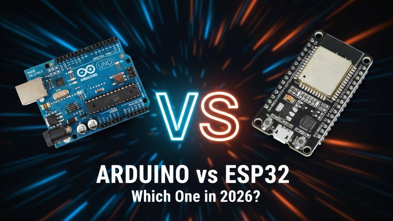 ESP32 vs Arduino UNO | Which One Should You Buy in 2026? 