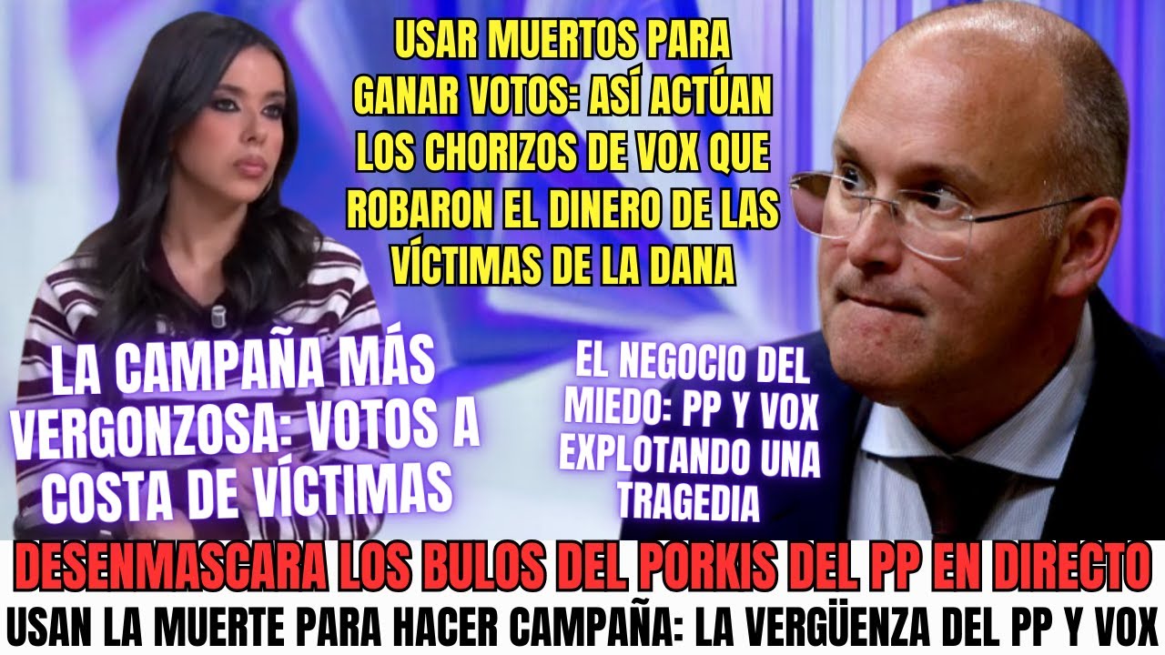 PP y Vox usan muertos para ganar votos la verdad que quieren ocultar