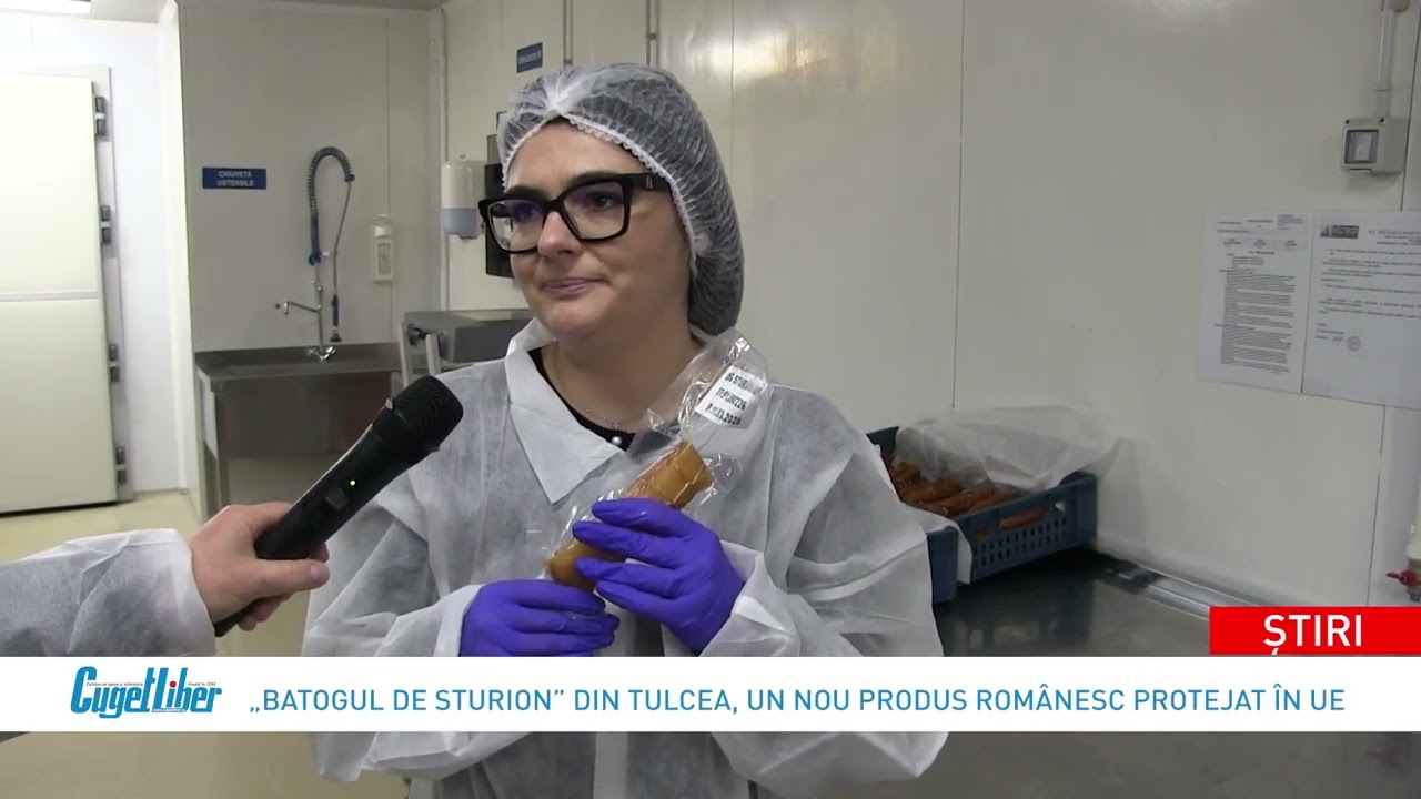 „Batogul de sturion” din Tulcea, un nou produs românesc protejat în UE
