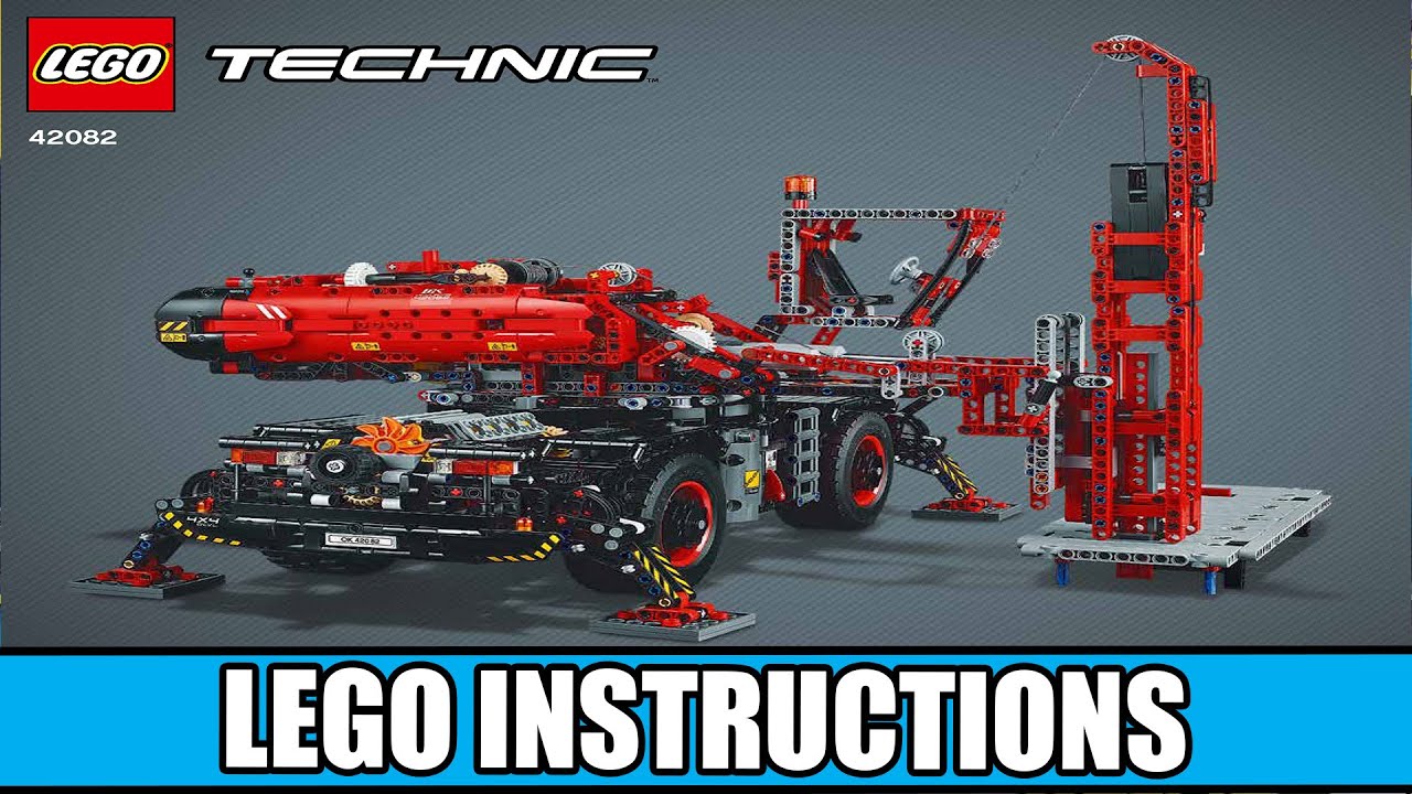 LEGO Instructions - Technic - 42082 - Mobile Pile Driver - Alternative Model Build - Book 2