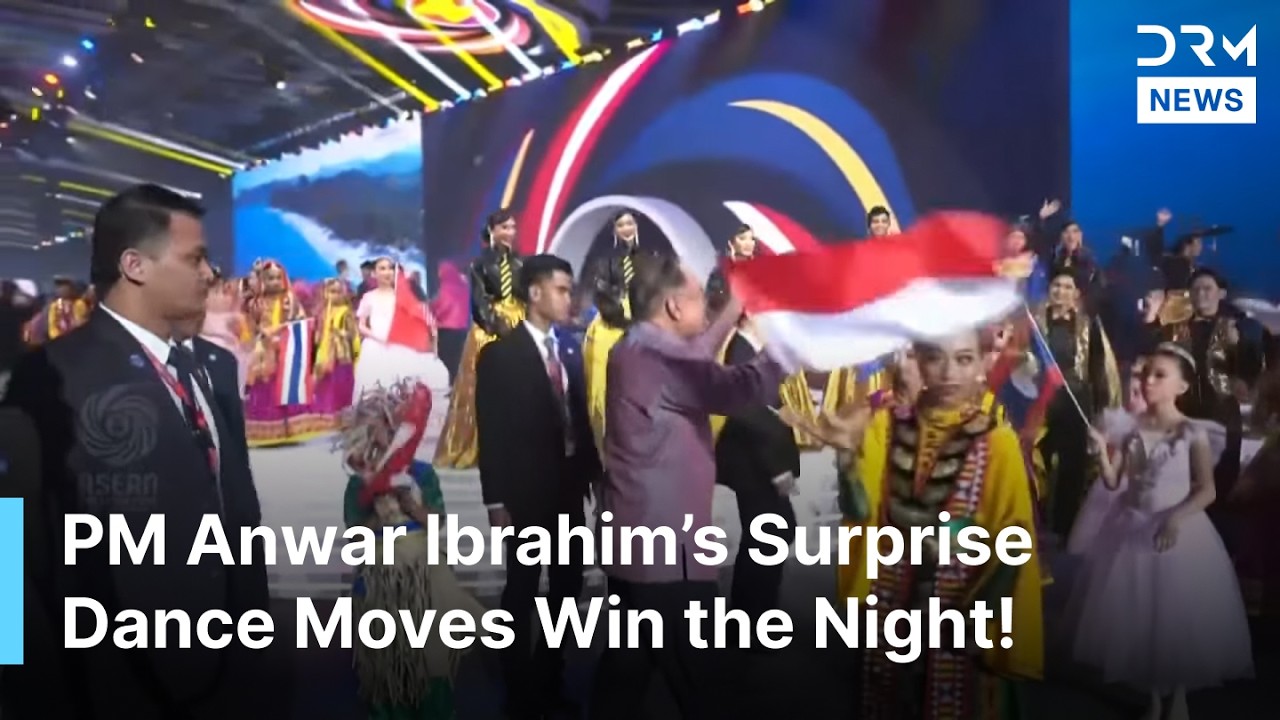 MUST WATCH: Malaysia PM Anwar Ibrahim Dances On Stage During ASEAN Gala Night | AC1G
