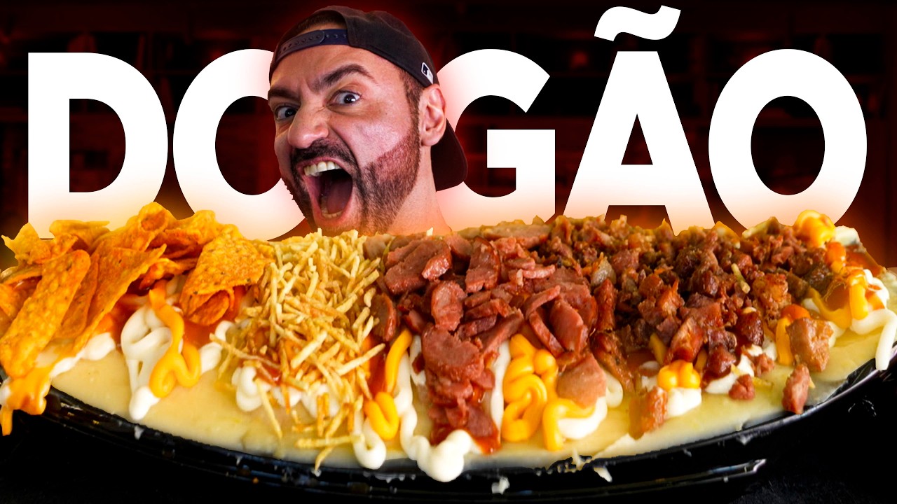 a GIGANTESCA BARCA de CACHORRO-QUENTE!