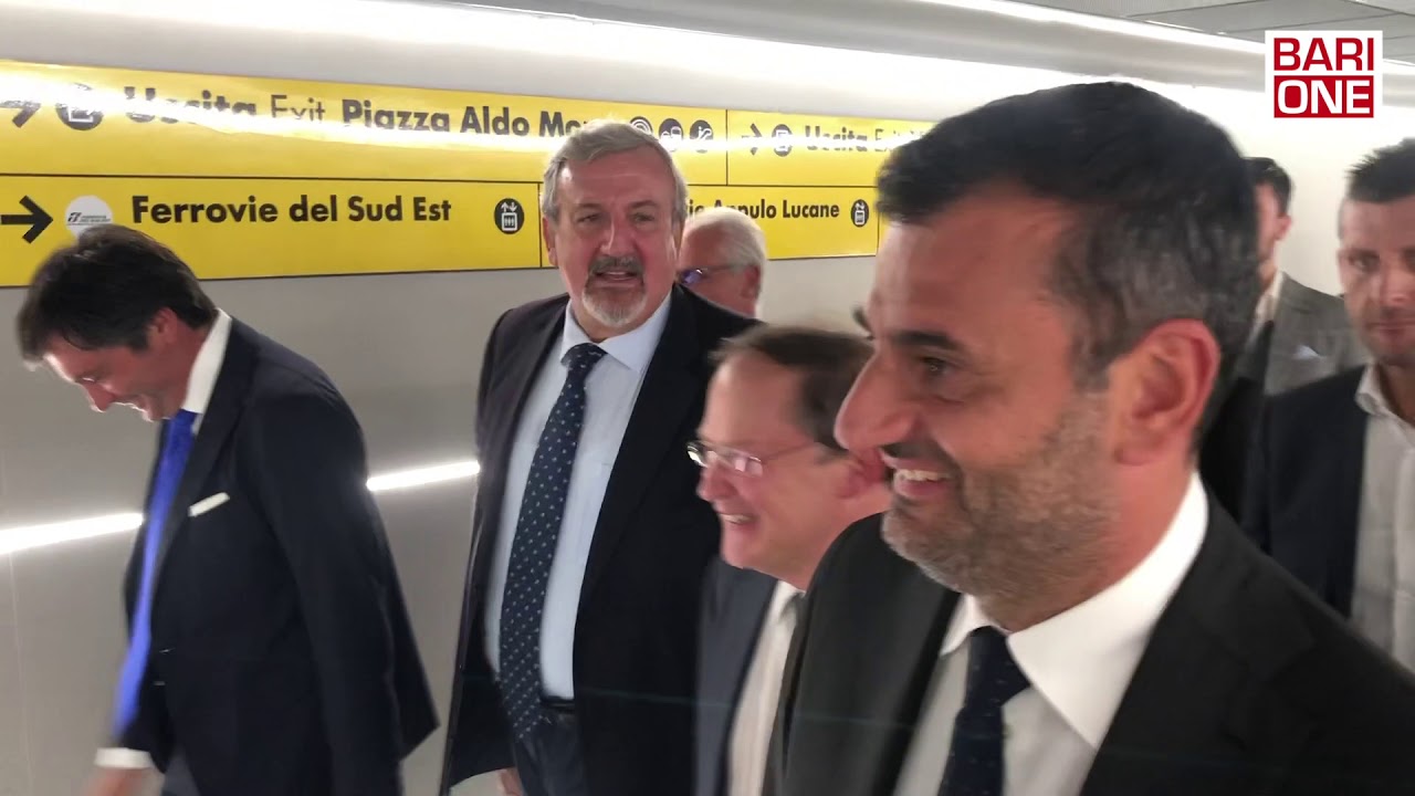 Bari Centrale: inaugurato il nuovo sottopasso della stazione