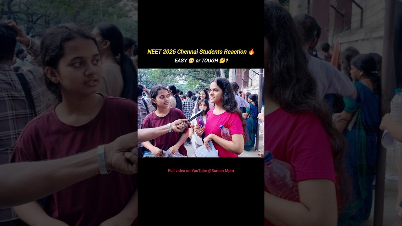 NEET 2026 Students Reaction 🔥🤯 #shorts