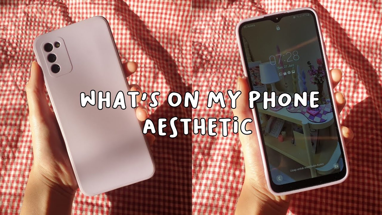 what's on my phone aeathetic 🧋 | indonesia