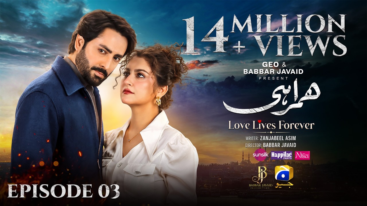 Humrahi Episode 03 [Eng Sub] Presented by Happilac Paints, Nisa Hair Removal Cream & Sunsilk