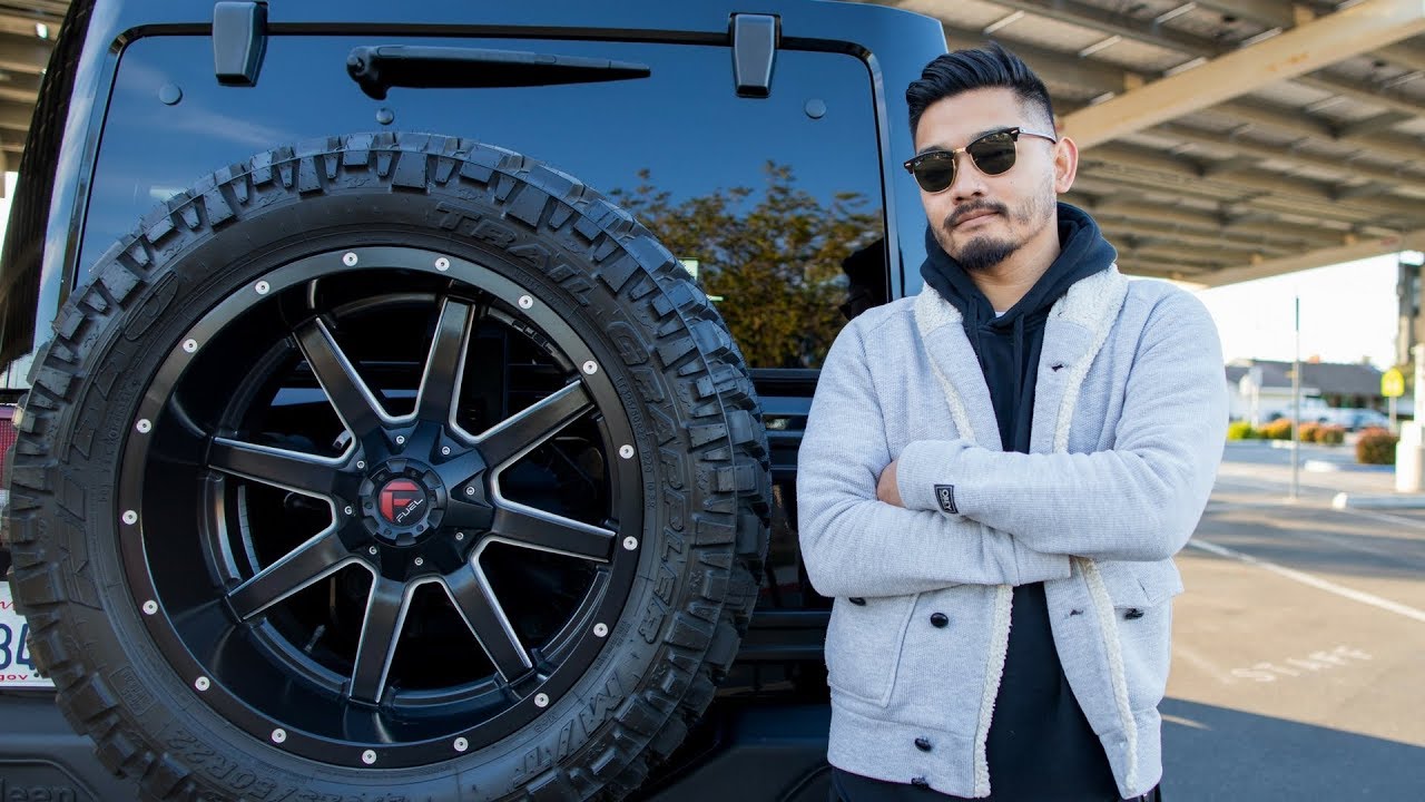 Как выглядят 22-дюймовые диски на Jeep Rubicon