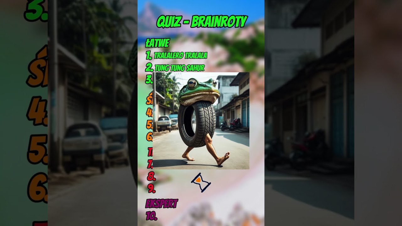 99% NIE ZDA tego QUIZU z brainrot 🤯 (ty dasz radę?)