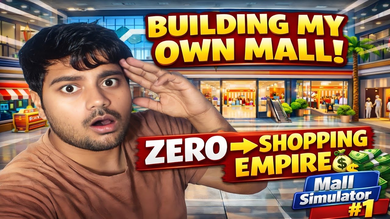 Building My Shopping Mall Empire | Mall Simulator Gameplay #EP (Hindi)