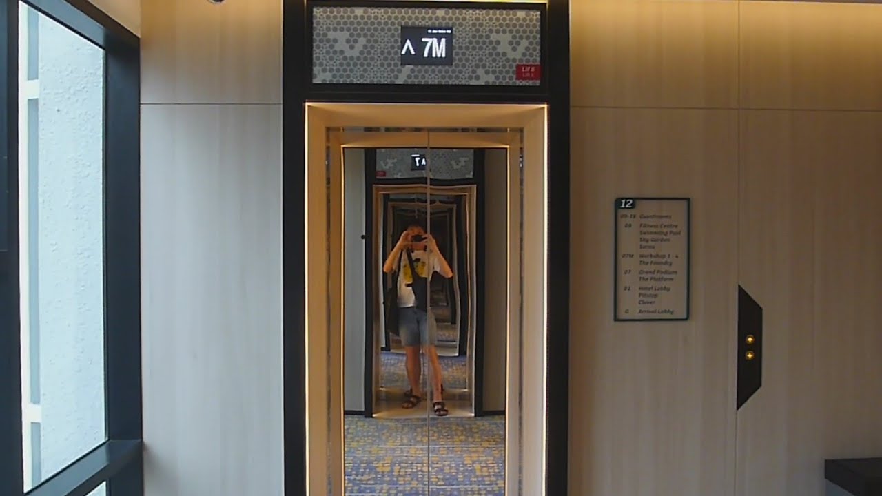 Mitsubishi Lift at Holiday Inn Kuala Lumpur Bangsar (guest Lift and glass lift) RD