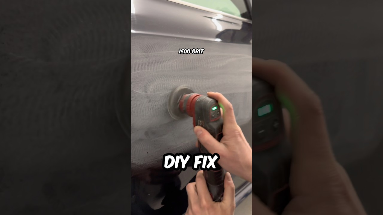 How to fix a crappy paint job