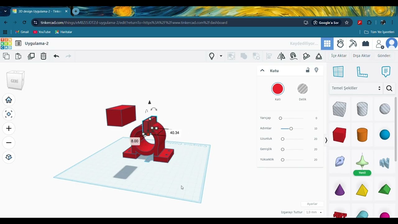3D Tasarım - Tinkercad
