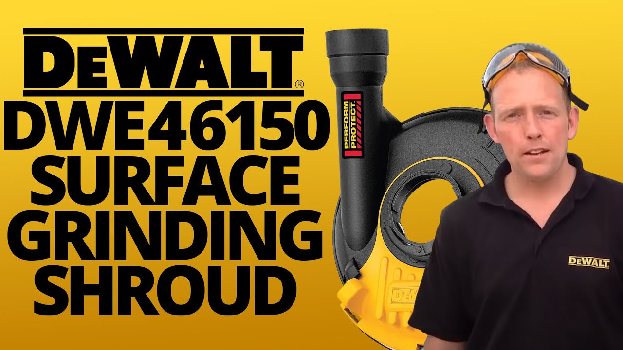 Кожух для плоскошлифовального станка DeWalt DWE46150 | Демонстрация Toolstop