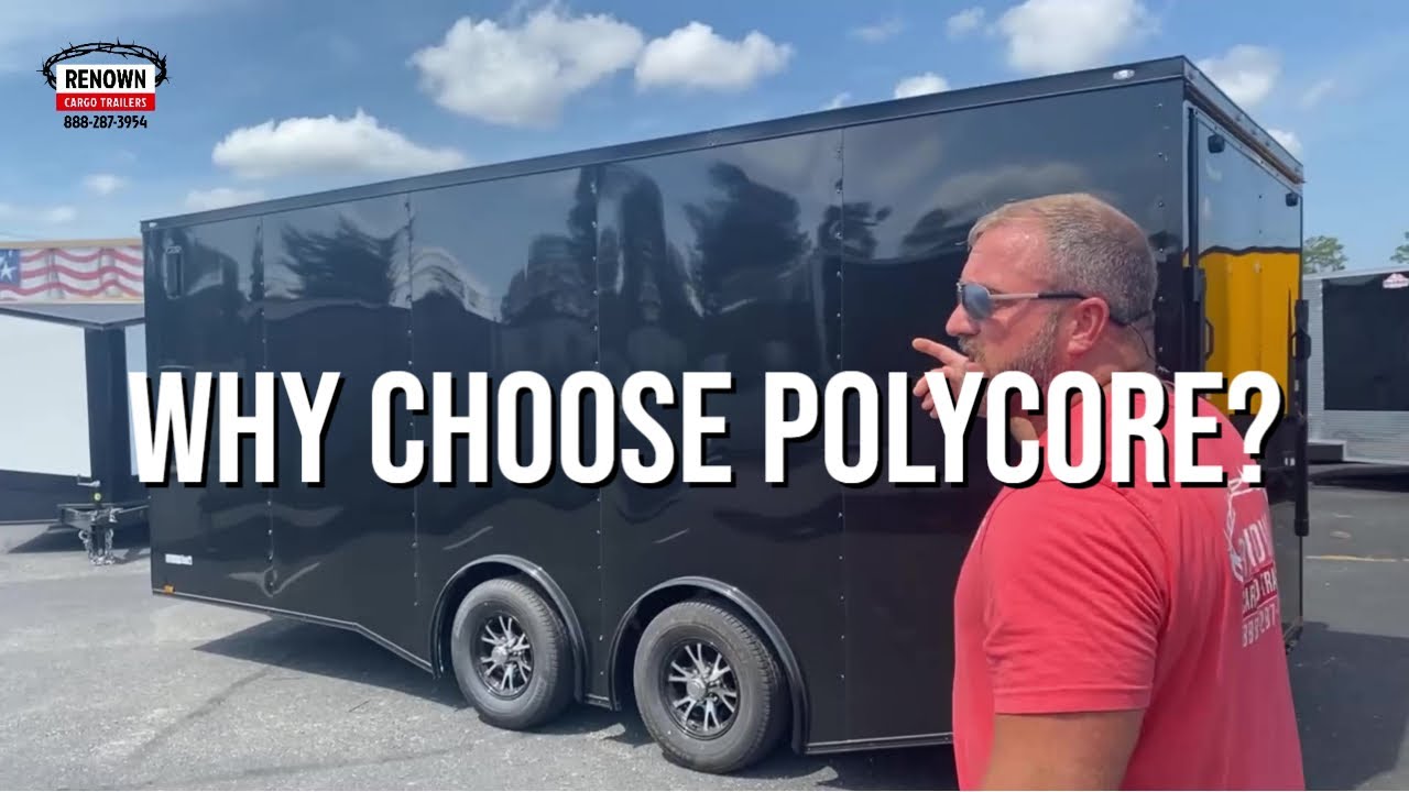 Почему стоит выбрать Polycore Exterior для закрытых грузовых прицепов?