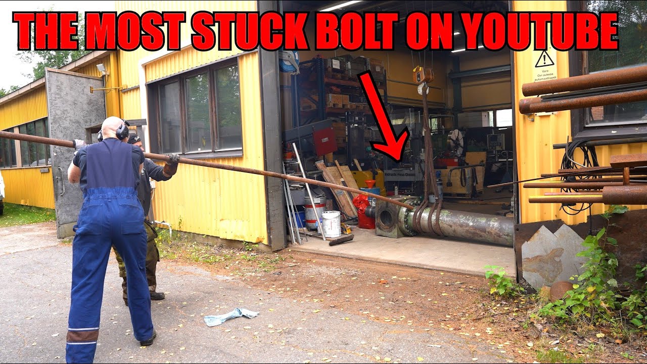 Repairing GIANT Hydraulic Cylinder | Part: 1