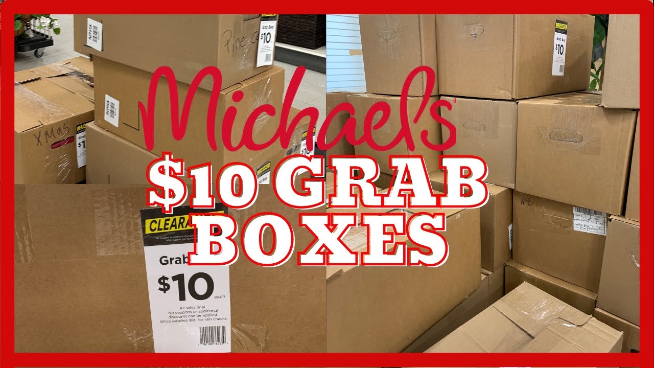 🎁 Unboxing Michaels $10 Grab Bag 2024! 🛍️ | MICHAELS GRAB BAGS 2024 | MARCH 2024 GRAB BAG HAUL