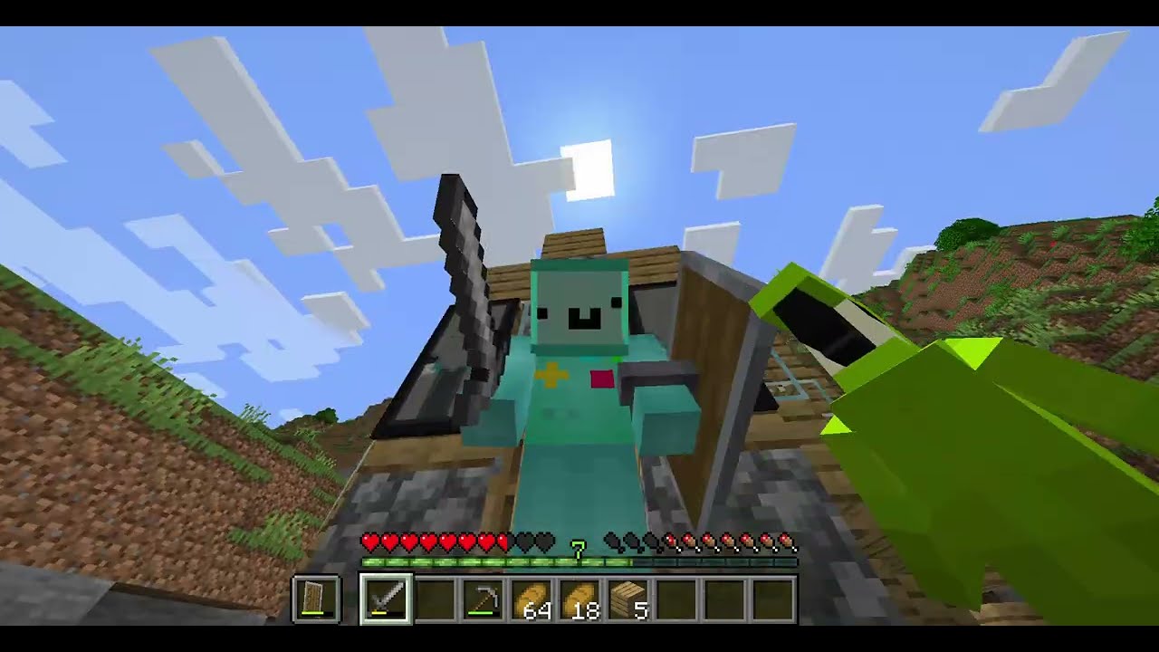 Minecraft ta köprülerimizi yaptık :D 5. BÖLÜM
