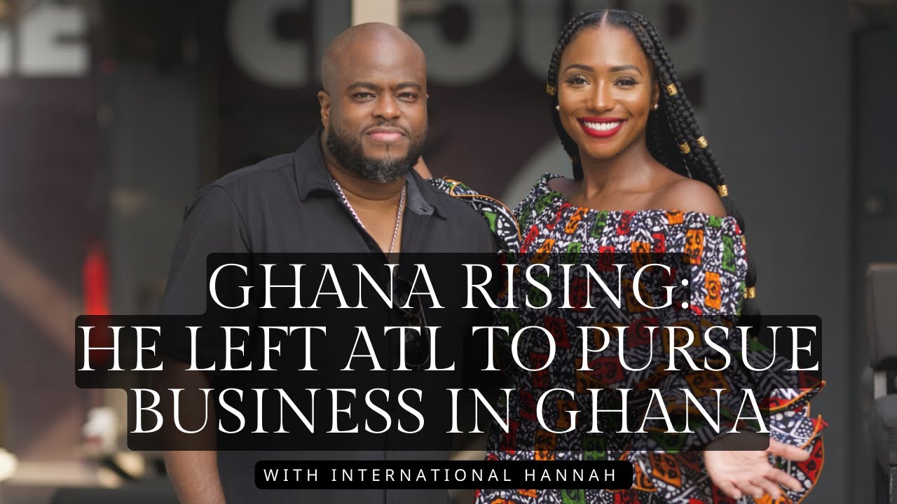 He Left ATL to Open a Rooftop Lounge in Ghana...