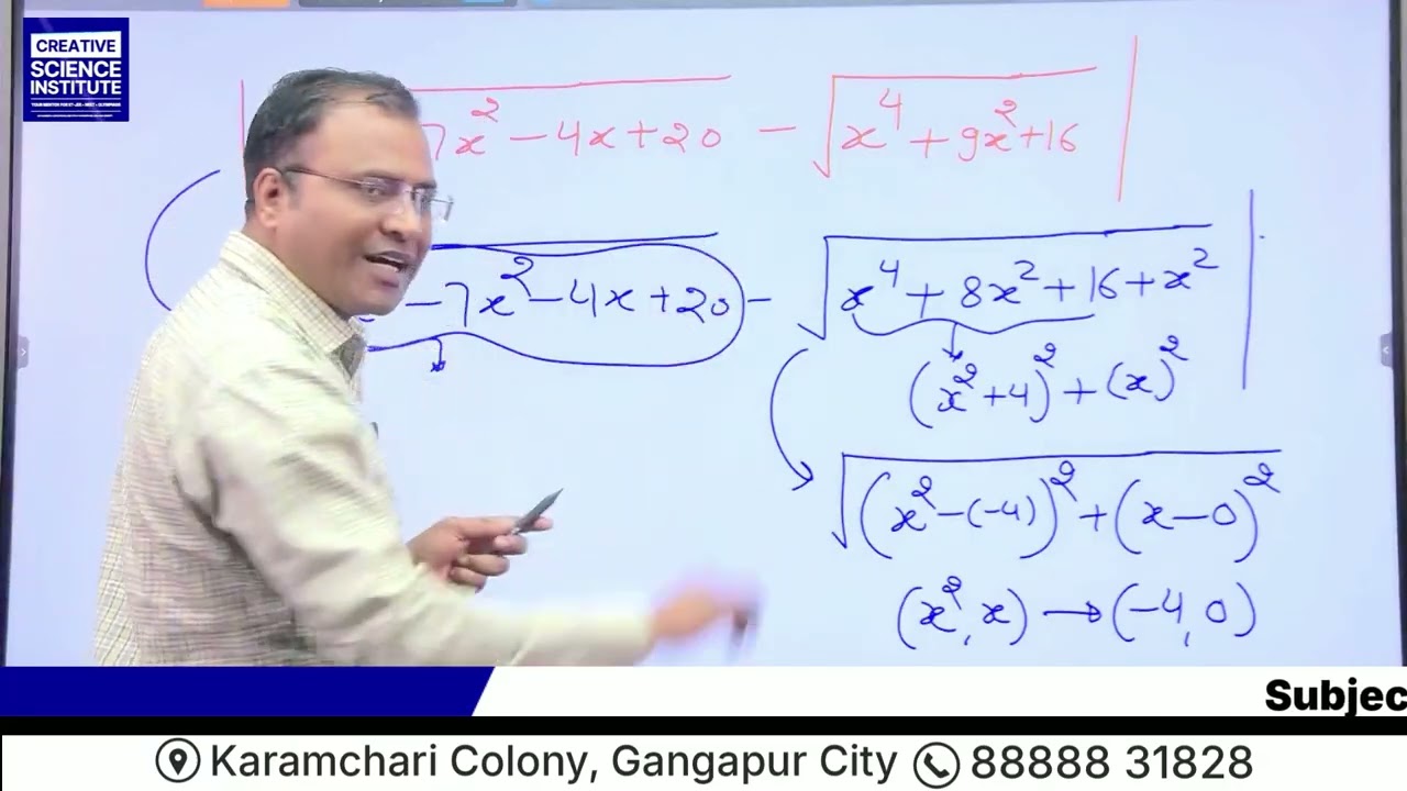 Maxima & Minima for IIT JEE 🔥 | Concept + JEE Level Problems 🚀 #iitjee #iit #csi #youtubevideo