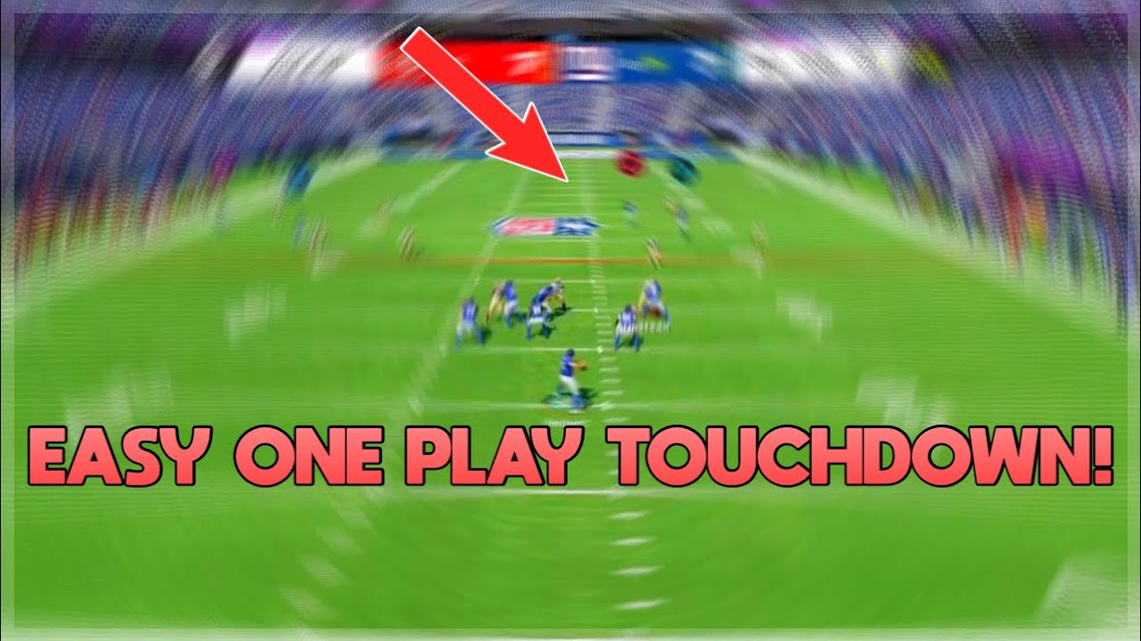 HOW TO THROW ONE PLAY TOUCHDOWNS IN MADDEN 23!