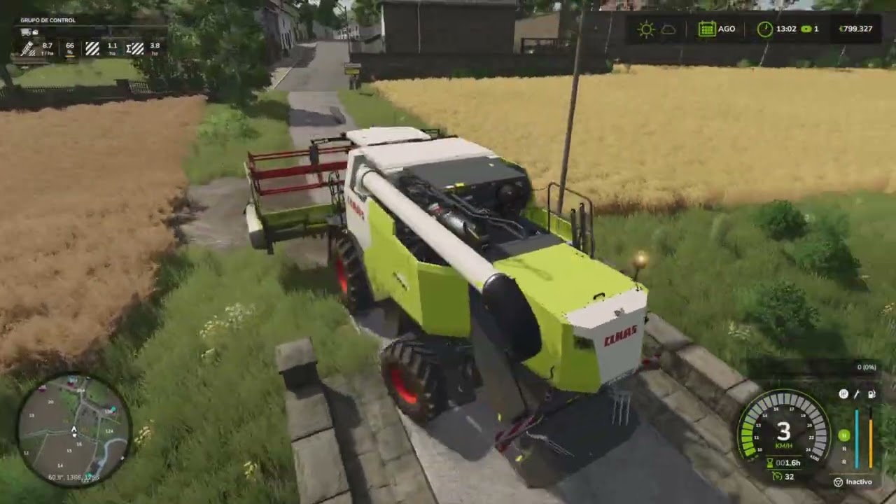 Fs25 Pallegney #4 Gameplay Harvesting