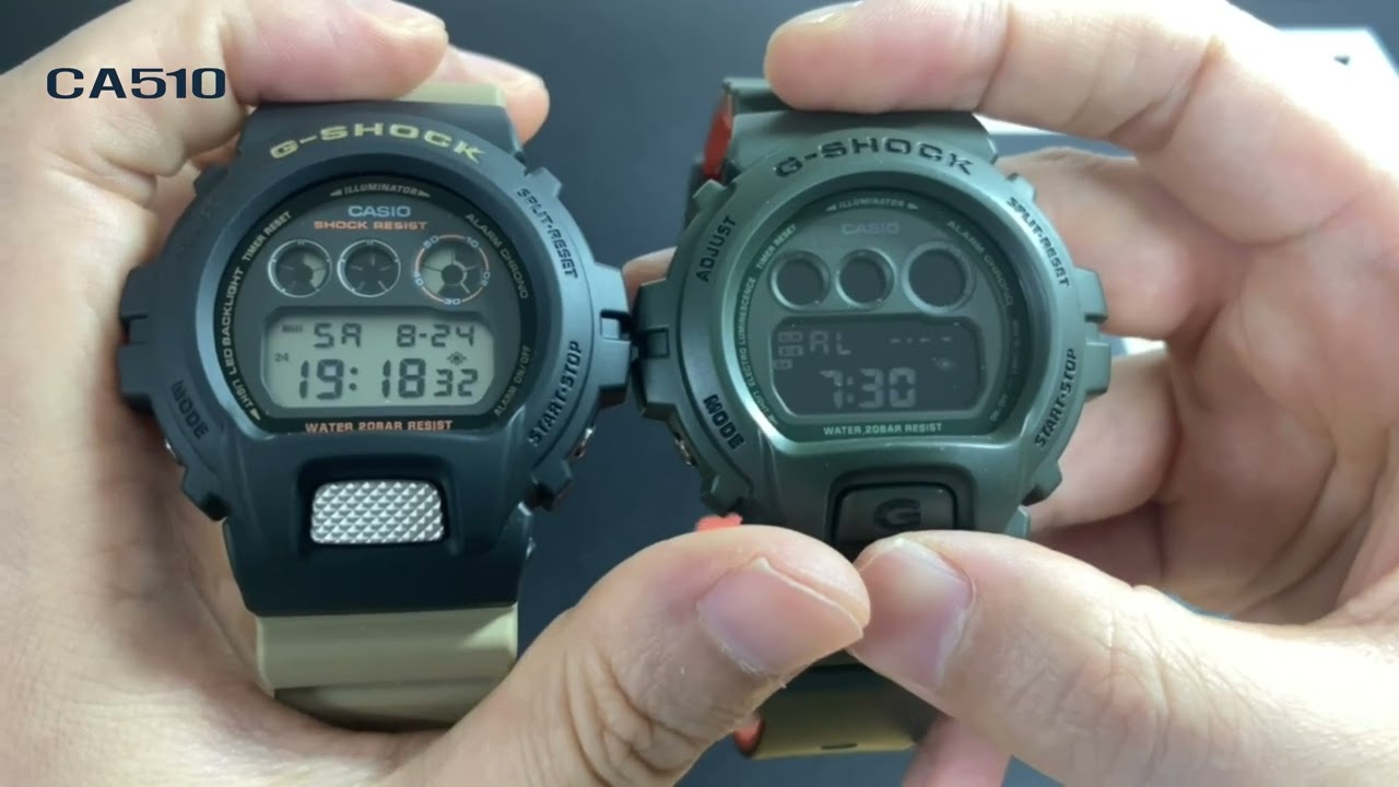 Обзор CASIO G-SHOCK DW-6900TU