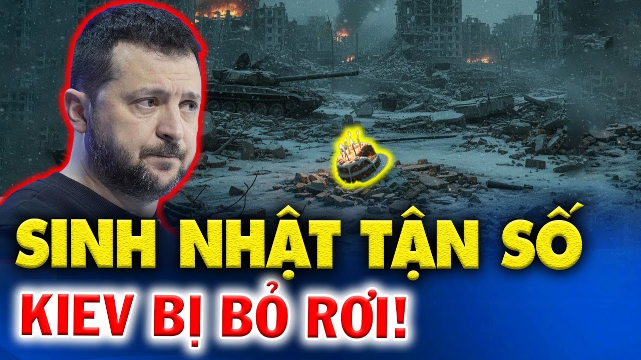 Sinh nhật đắng cay của Zelensky, khi người dân không tặng hoa mà đòi... từ chức