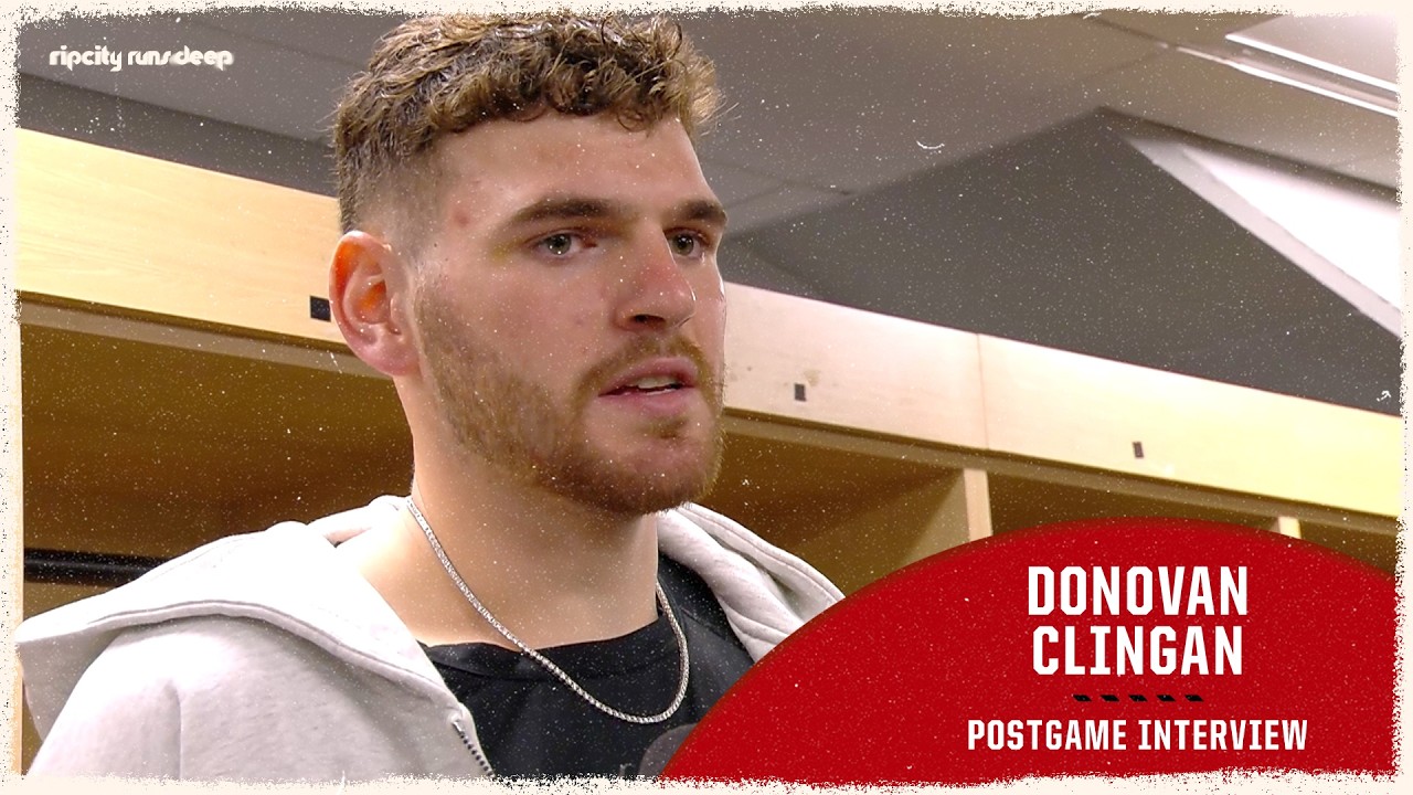 Donovan Clingan Discusses His Performance In Tonight's Win at Pacers | Trail Blazers | Mar. 18, 2026
