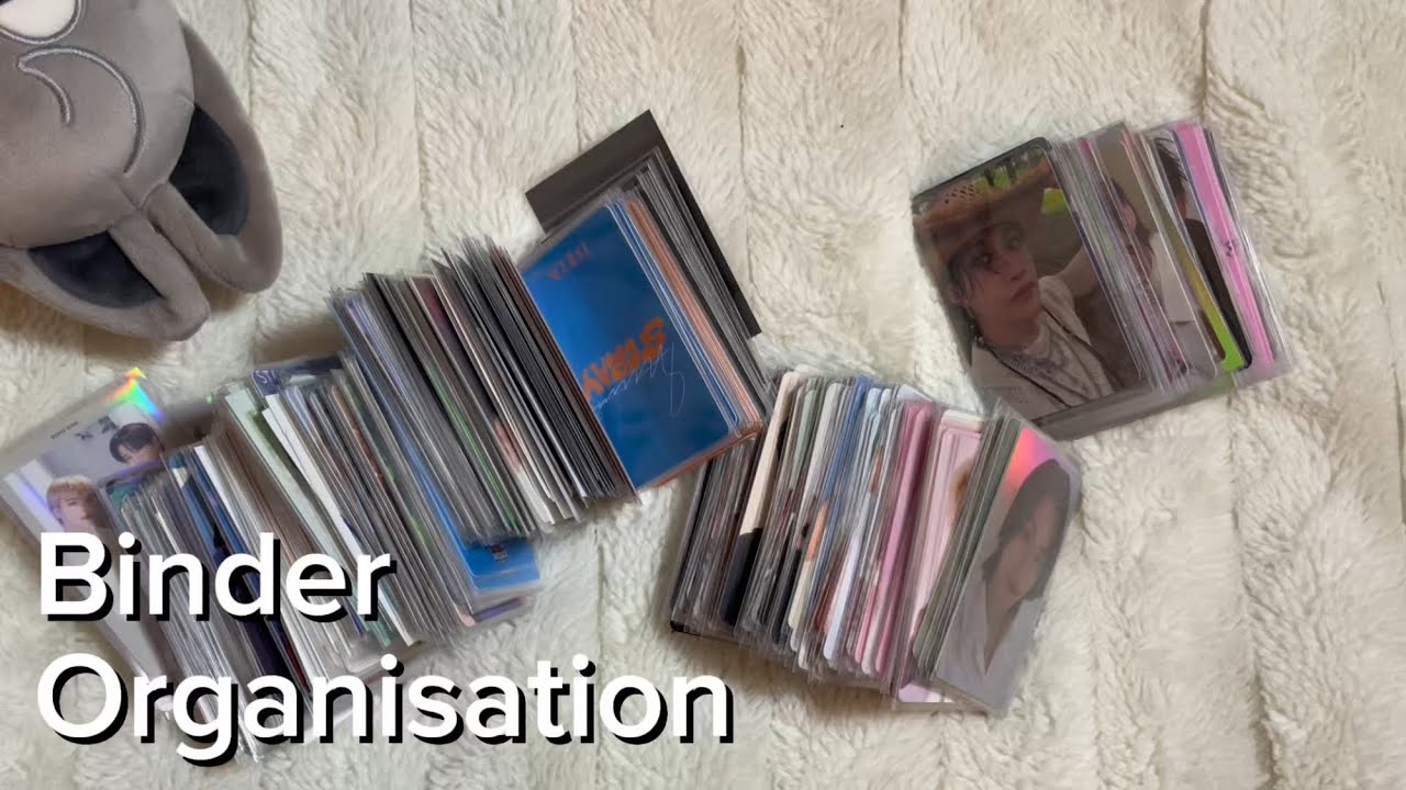 ✨Реорганизация и организация биндеров ot8 Stray kids, Seventeen, Ateez, Xdinary heroes - январь 26✨