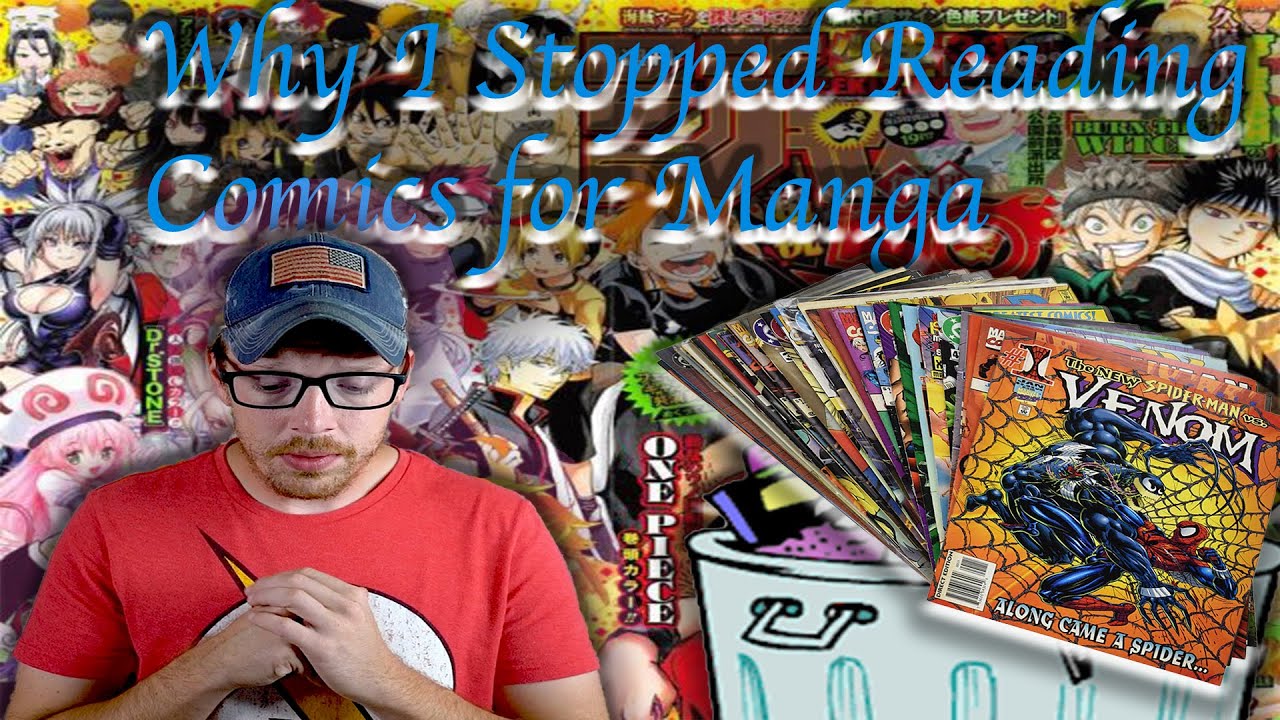 Why I Stopped Reading Comic Books for Manga