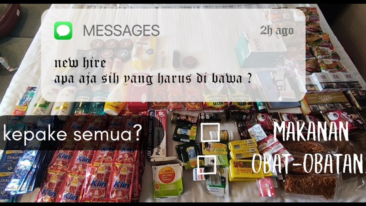 perlengkapan ke kapal pesiar dari sudut pandang new hire #kapalpesiar #seamanvlog