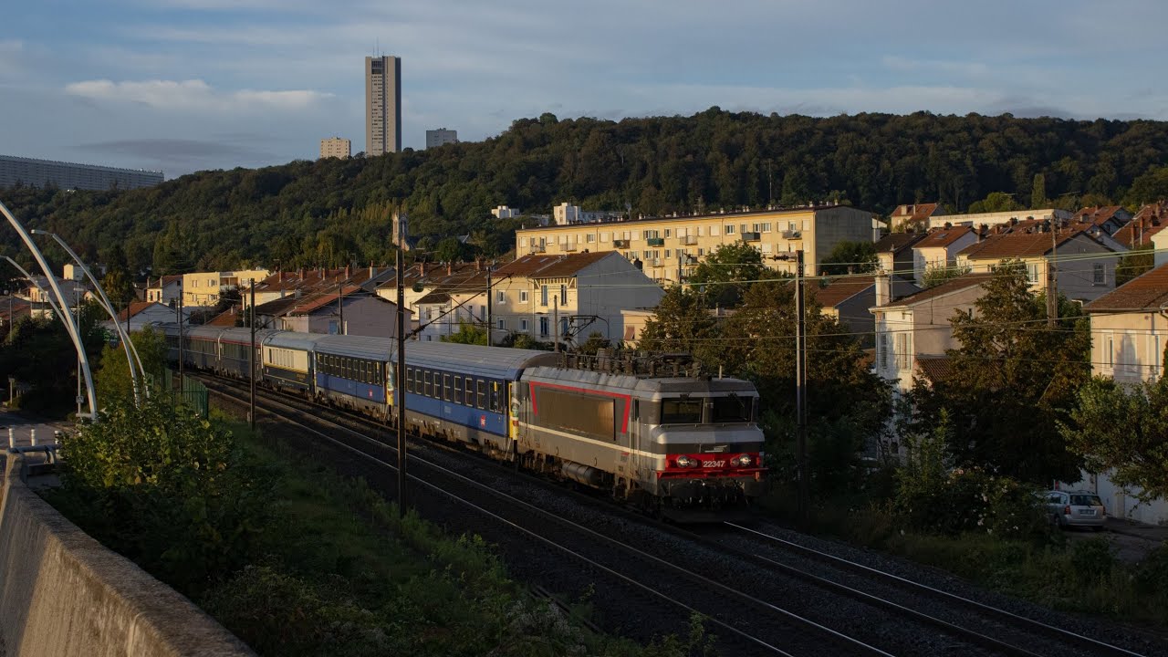 BB 22347, Z2 Accident&eacute;e, TGV &agrave; Nancy