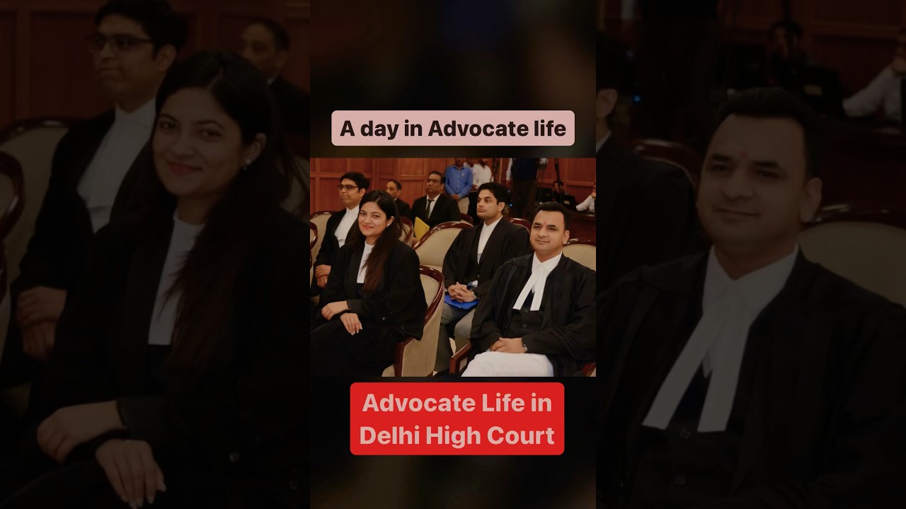 A Day in the Life of an Advocate #advocate #judiciary #trending #supremecourt #lawstudents #lawyer