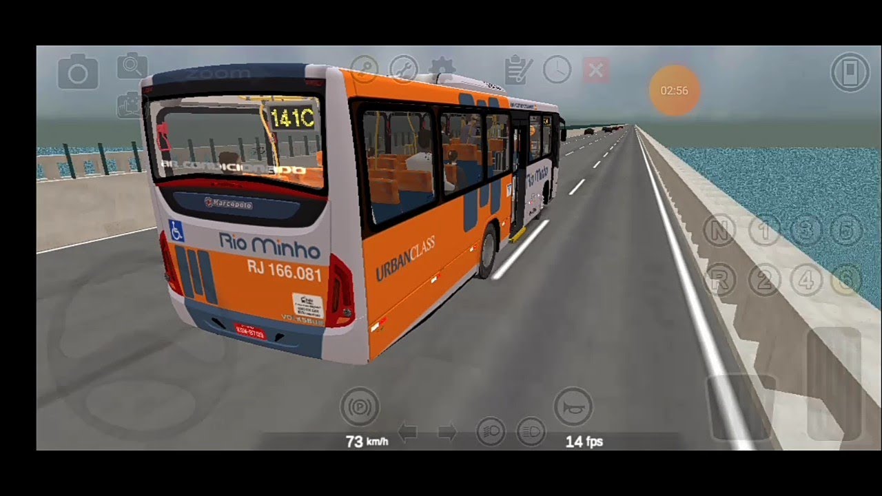 Linha 141C Caxias x Niterói via Parada de Lucas - Proton Bus Simulator