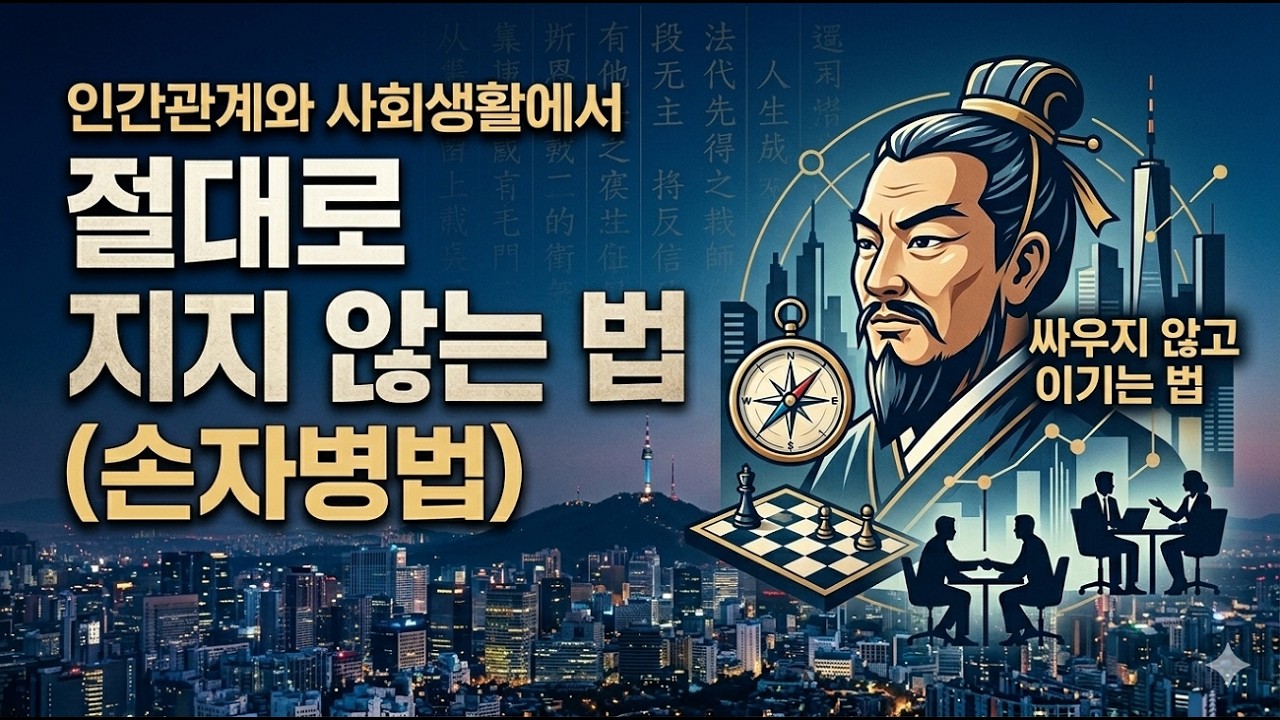 인간관계와 사회생활에서 절대로 지지 않는 법 (손자병법)