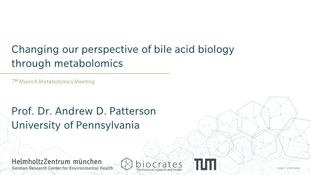 Changing our perspective of bile acid biology through metabolomics