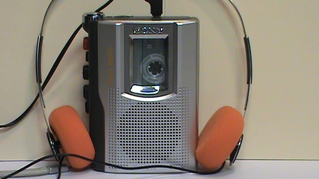 Not a Walkman - Sony TCM-150 cassette recorder