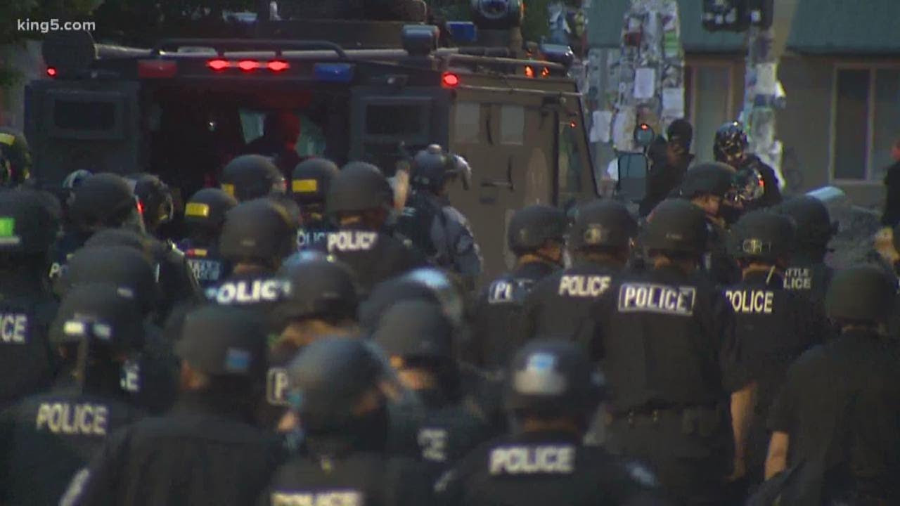 Protests continue after Seattle police dismantle 'CHOP' zone, 25 arrested overnight