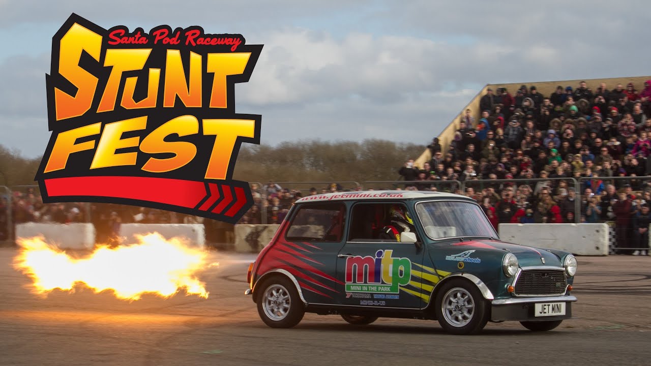 Stunt Fest 2014 at Santa Pod Raceway