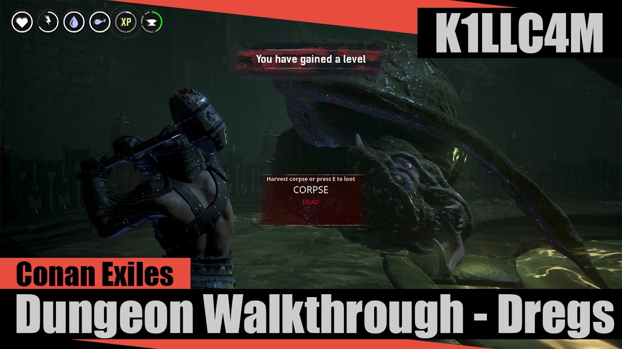Dungeon Walkthrough & Boss Strategy - Dregs | Conan Exiles