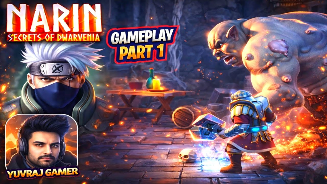 Narin Gameplay Part 1 | Epic Dwarven Adventure Begins! ⚔️