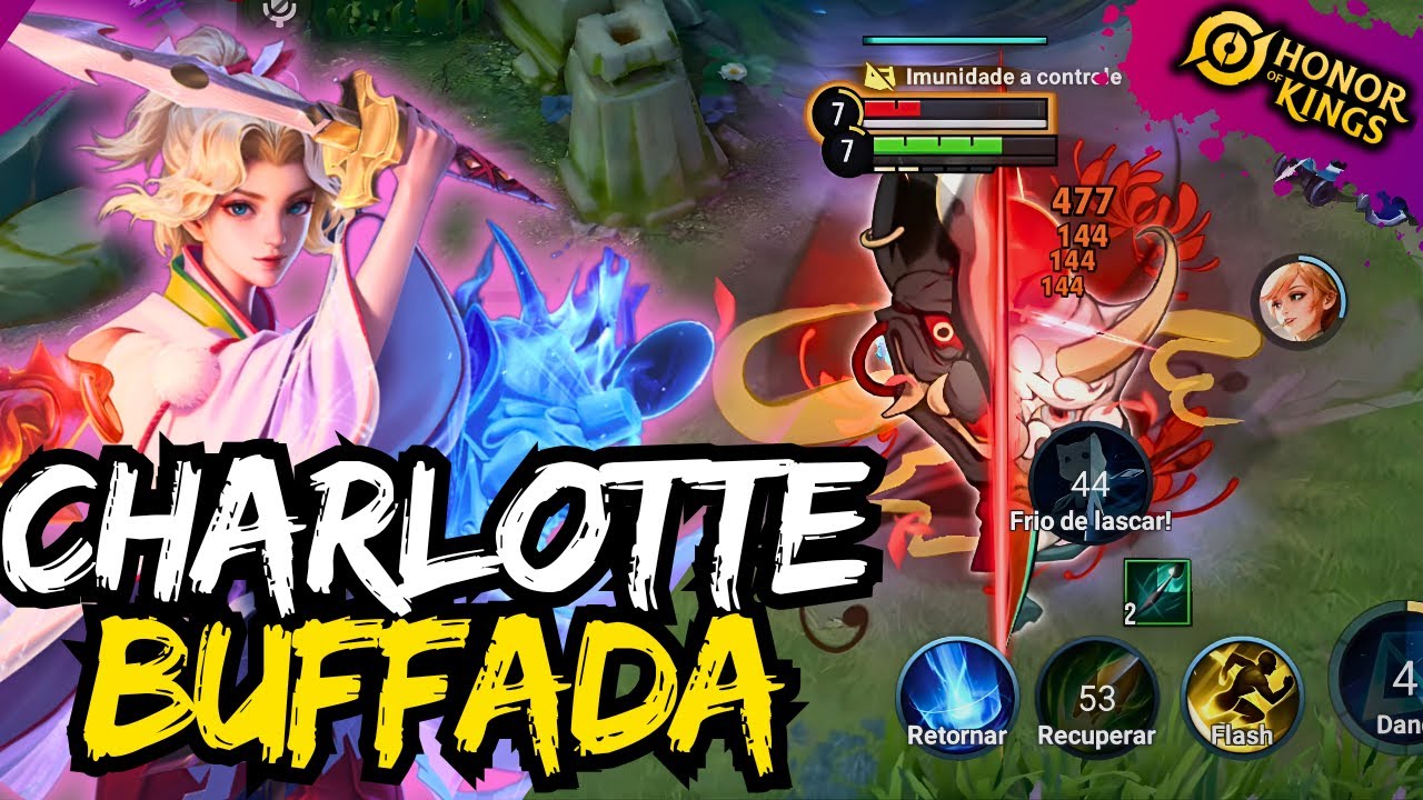 CHARLOTTE BUFFADA? AQUI TEMOS | HONOR OF KINGS