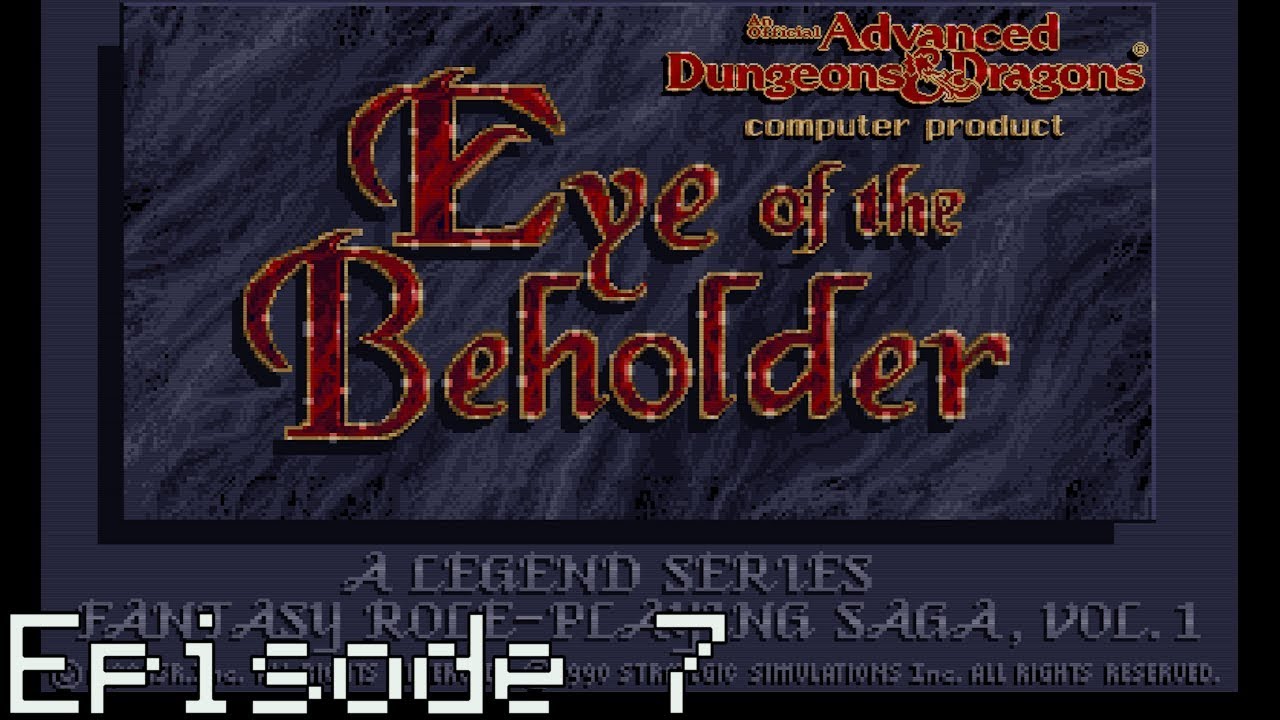 Let's play Eye of the Beholder (AGA) on the Commodore Amiga (part 7)