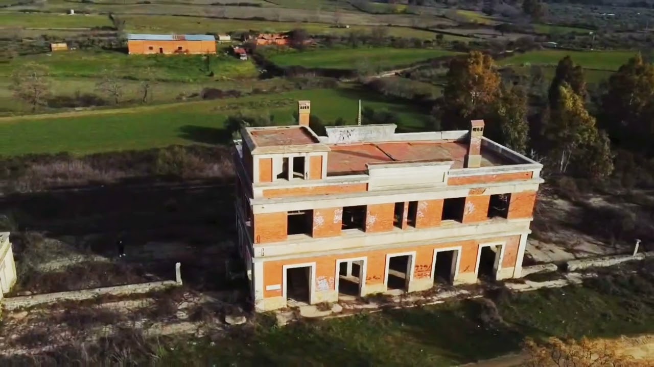 Antigua estaci&oacute;n de Tren Logrosan C&aacute;ceres