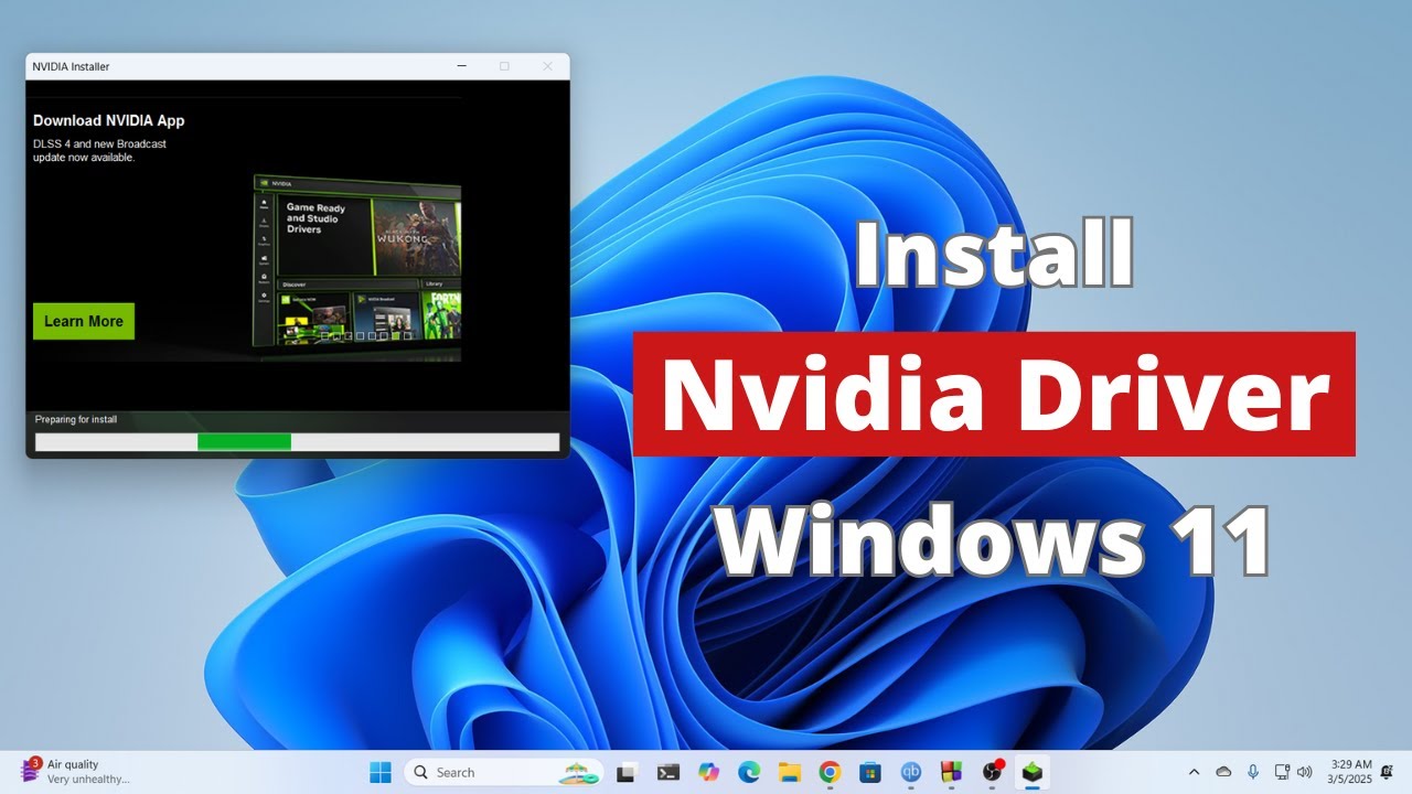How To Download And Install Nvidia Drivers For Windows 11 - (Full Guide!)