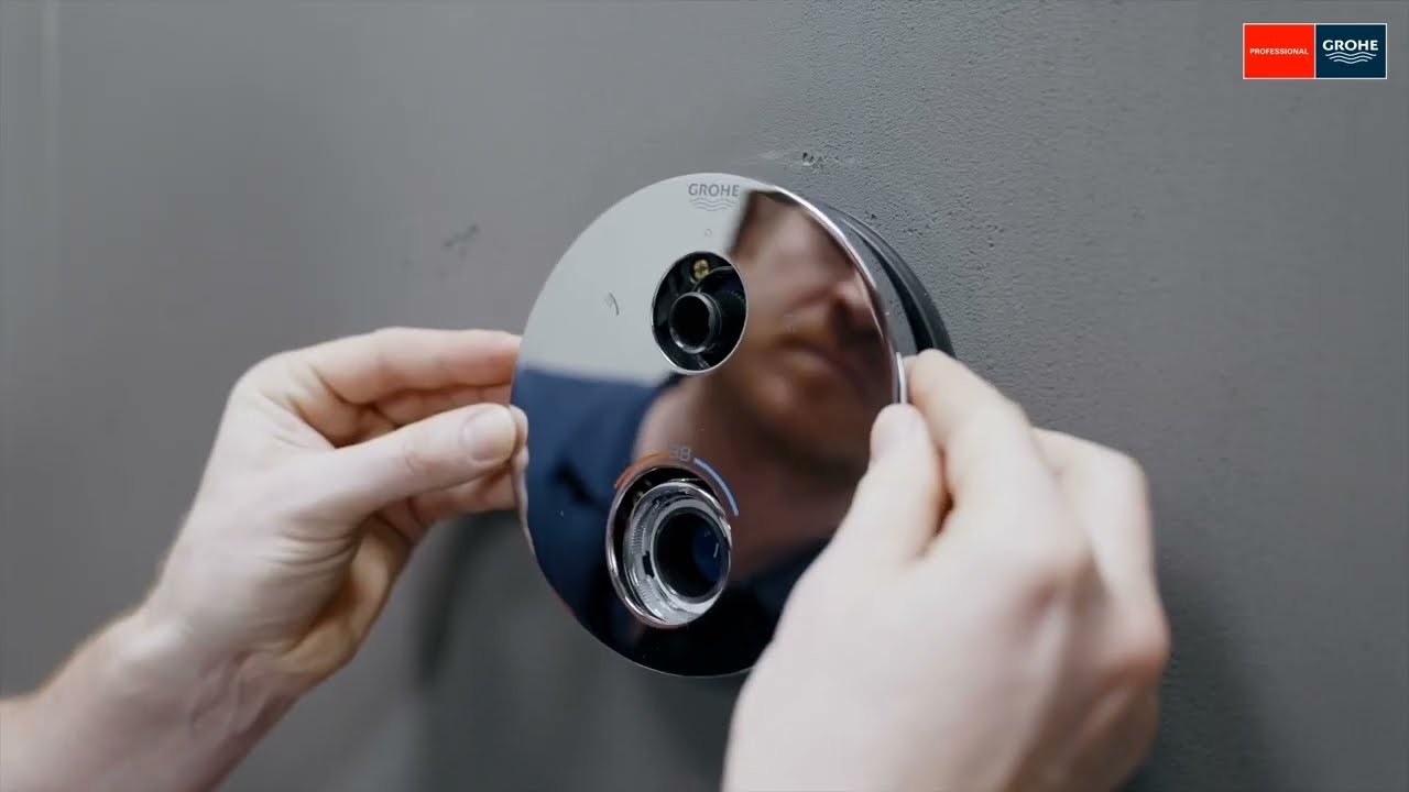 GROHE Professional - Instalace termostatické baterie GROHE Grohtherm
